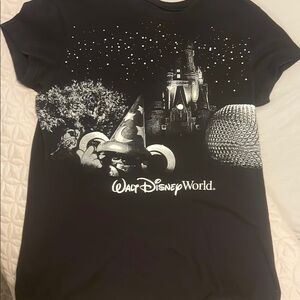 Disney World Black Graphic Tee
